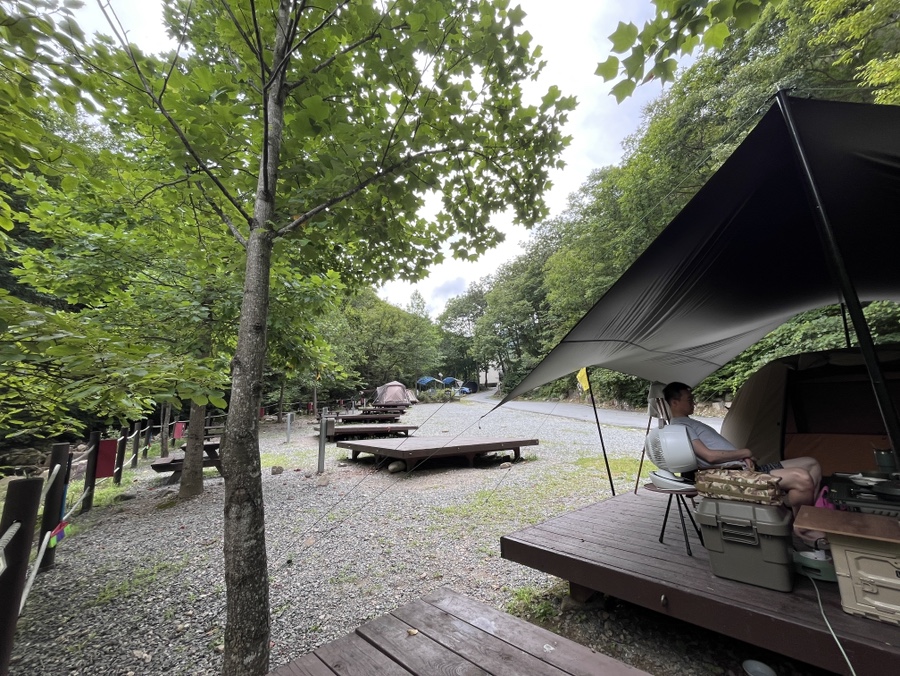 국립황정산자연휴양림 야영장 이미지