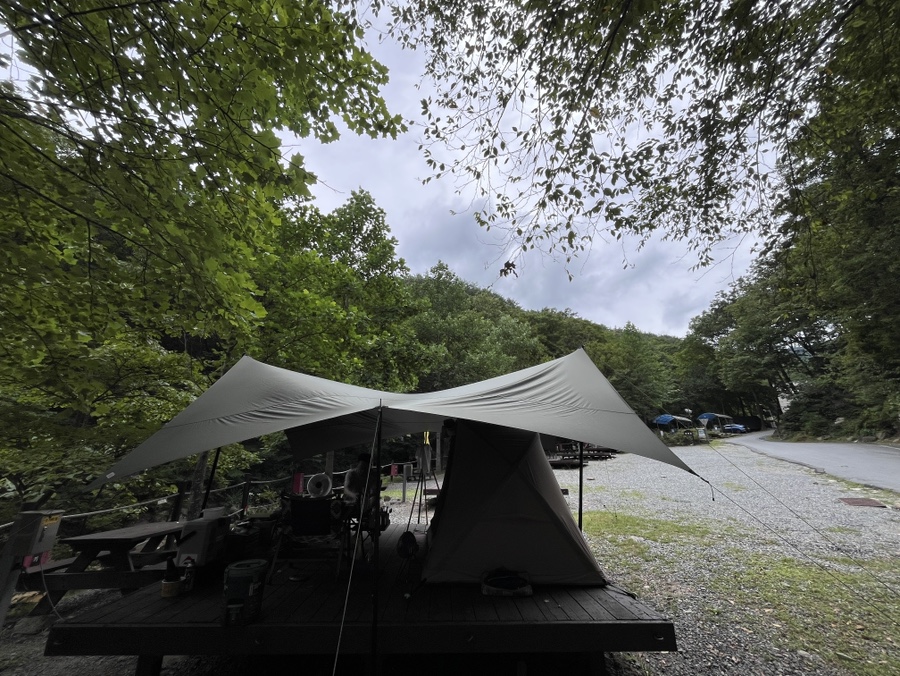 국립황정산자연휴양림 야영장 이미지