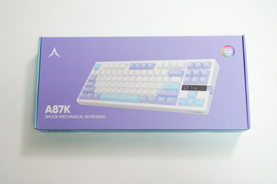 앱코 기계식 키보드 A87K, 커스텀 디스플레이 탑재한 예쁜 키보드 추천! 맥북에 사용해보니 이미지 4