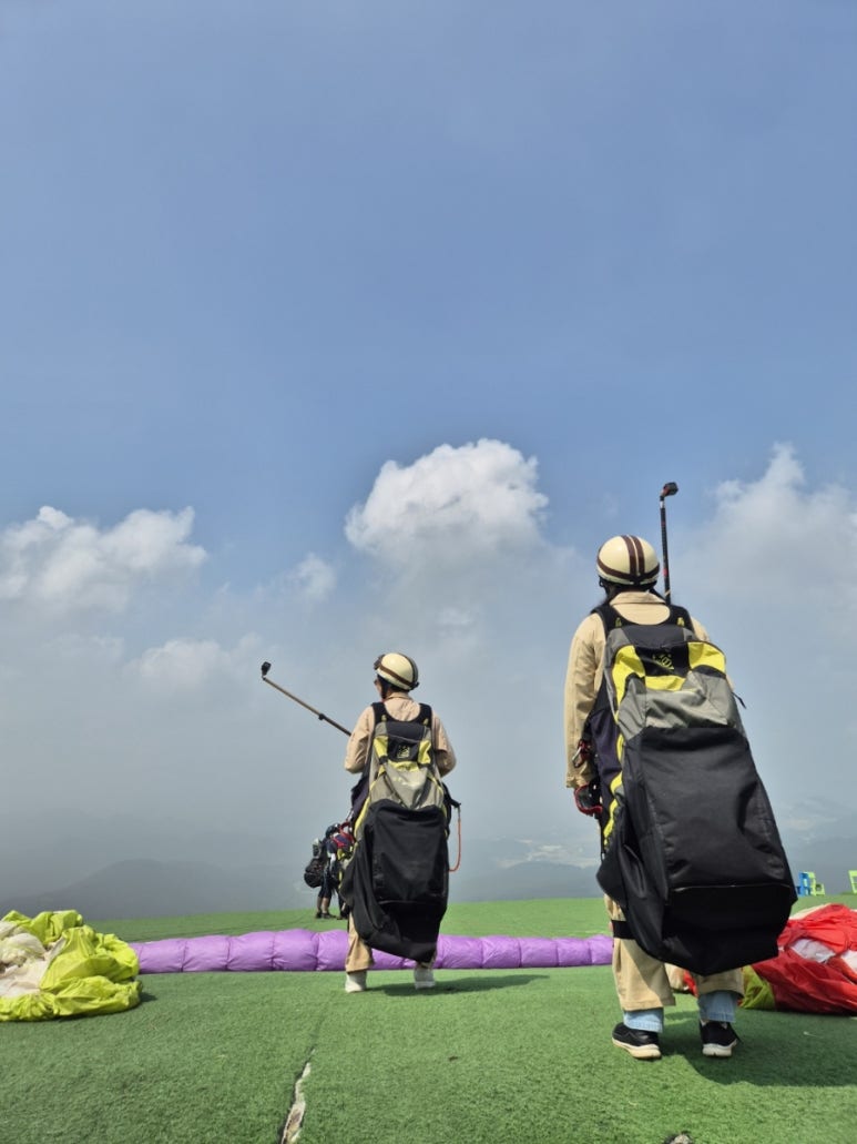 투고패러글라이딩 이미지