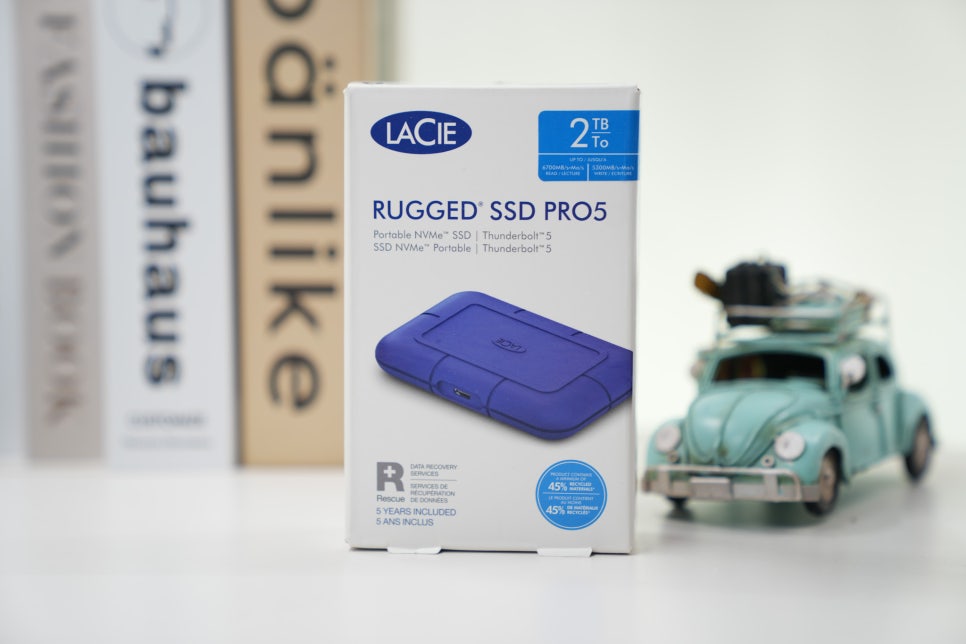 썬더볼트5 외장SSD 추천, LaCie Rugged SSD Pro5로 작업 속도 끝판왕 맥북프로에 사용해보니. 이미지 3