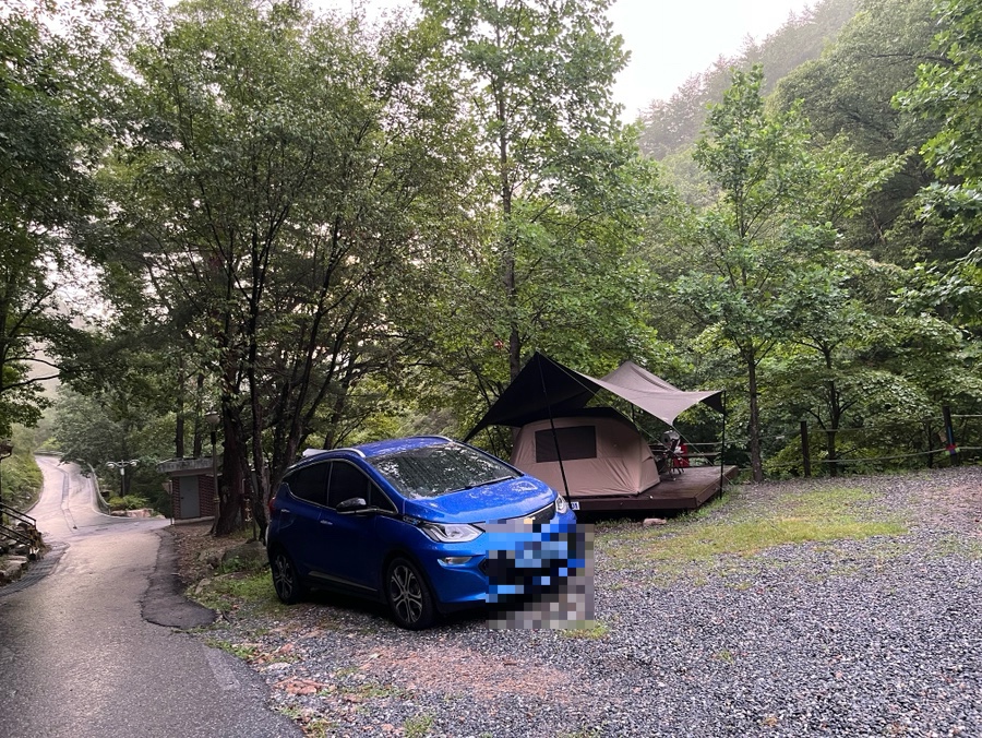 국립황정산자연휴양림 야영장 이미지