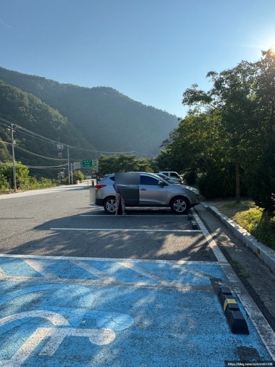 무흘구곡 사인암 이미지