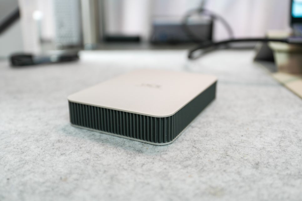 맥북프로 16인치 포토블 모바일 드라이브, 라씨 LaCie Mobile Drive USB-C 외장 SSD 하드 추천 이미지 7