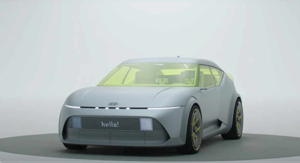 현대 Concept THREE, IAA Mobility 2025에서 공개된 새로운 전기차 비전 이미지 3