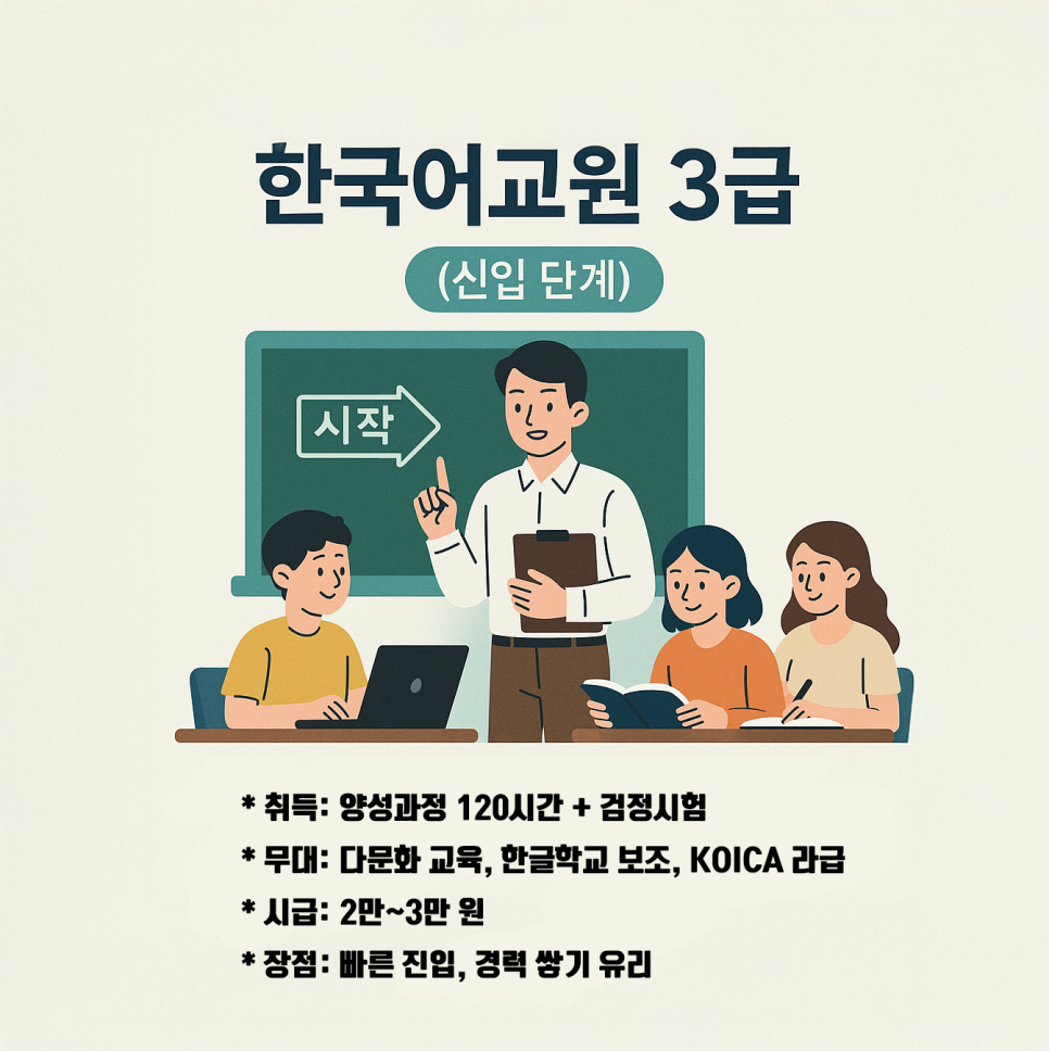 실습도 온라인으로? 한국어교원자격증 3급 학점은행제, 토픽코리아에서 시작하세요! 이미지 4