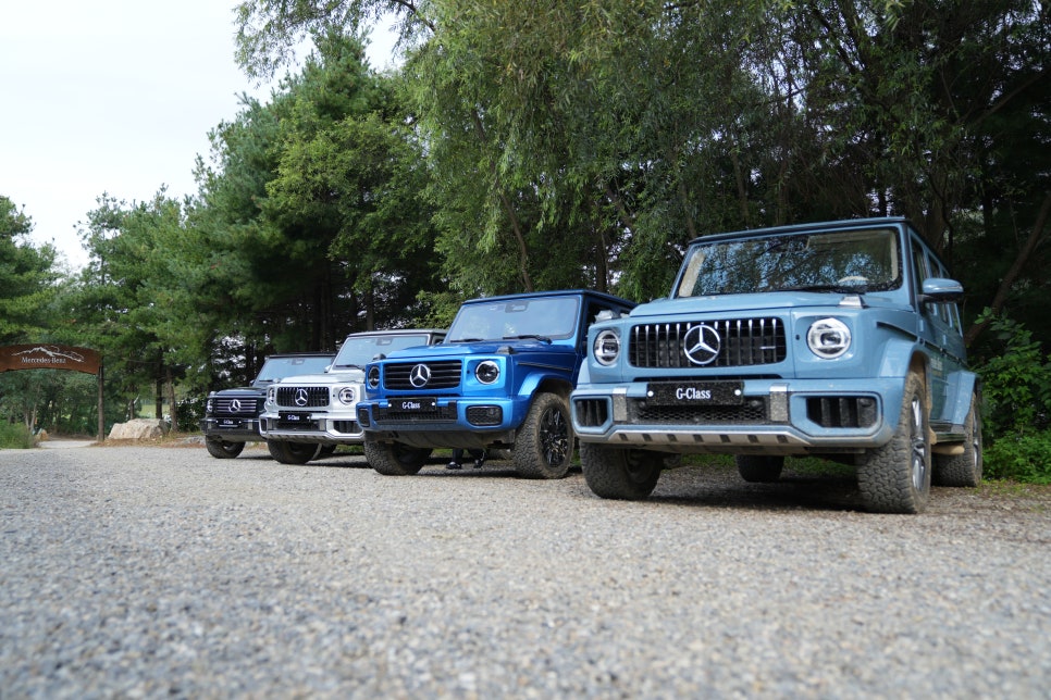 Mercedes-Benz SUV Experience Center, G-Class(G 580) 지바겐 오프로드 시승기 이미지 2