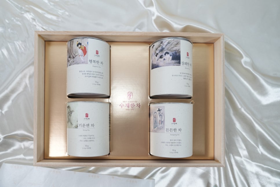 올 추석 선물, 자연예 진명차 한차 4호 고급 티백 차 세트로 마음과 여유를 전해 보세요. 이미지 8