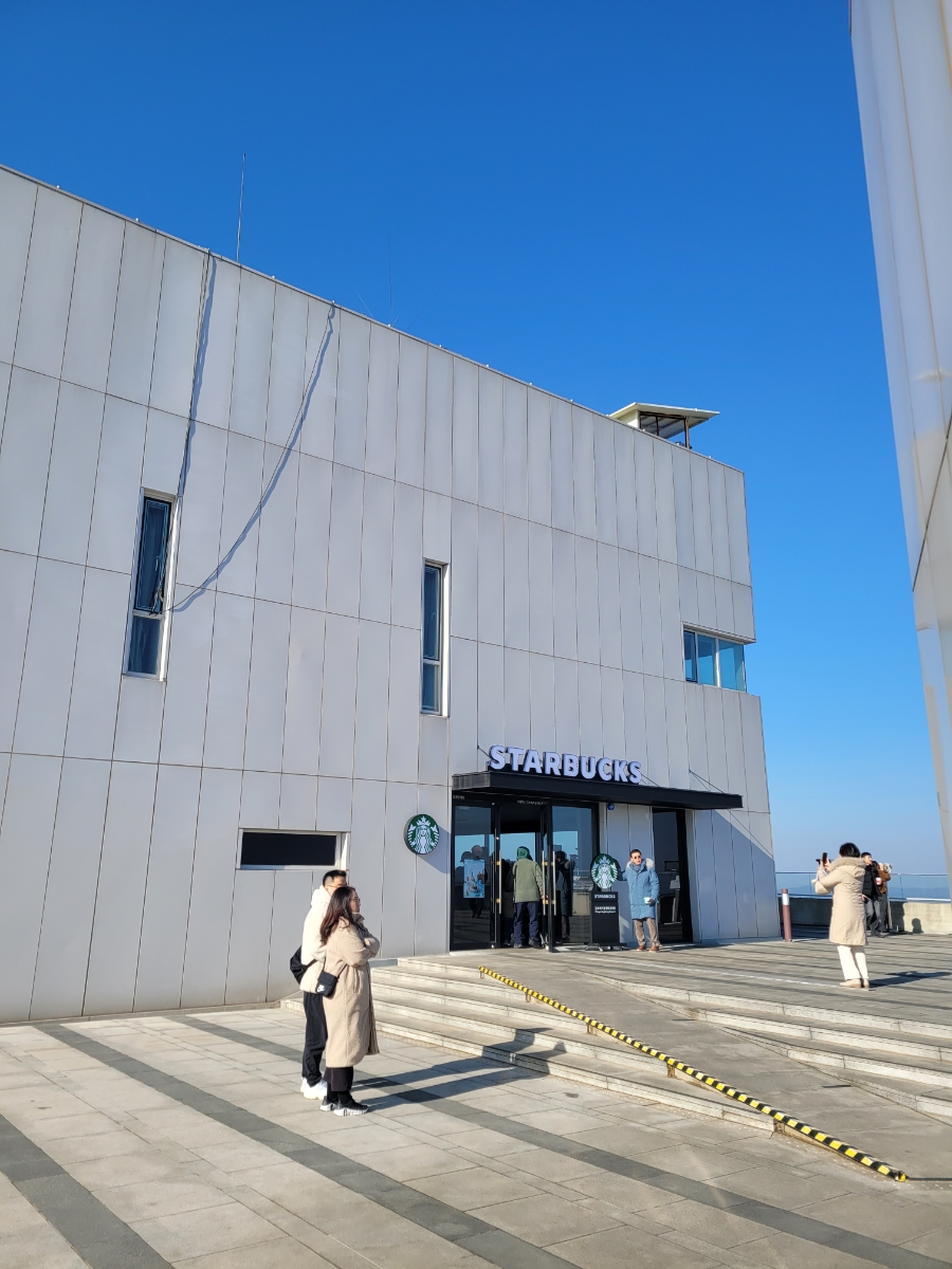 스타벅스 이색매장 북한뷰 통일전망대 스벅 애기봉점 : 네이버 블로그