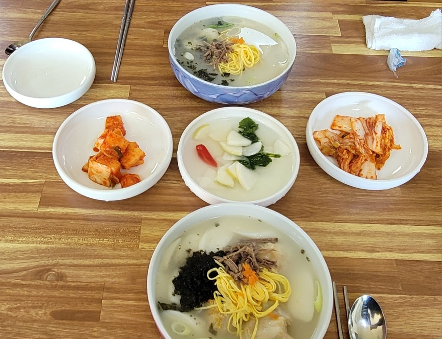 정통떡국 이미지