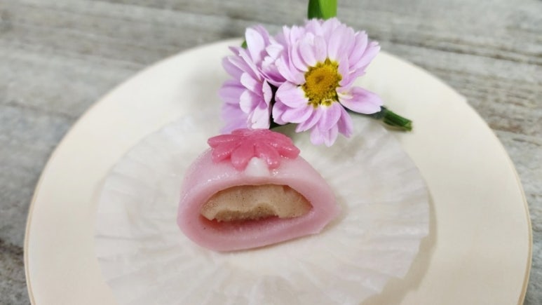 쫀떡케이크 이미지