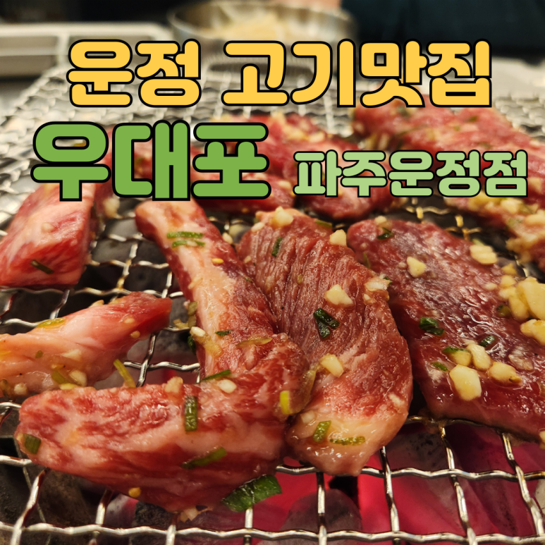 우대포 파주운정점 이미지