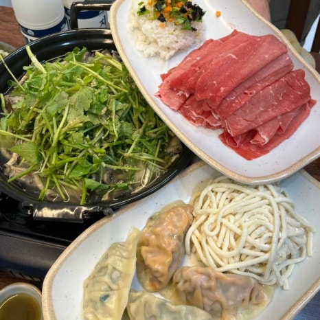 백일칼국수 이미지