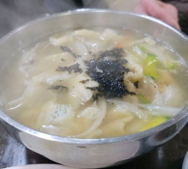 전통수제비 이미지