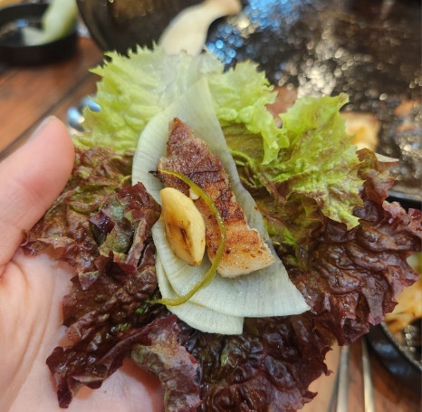 두정쪽파솥뚜껑삼겹살 이미지