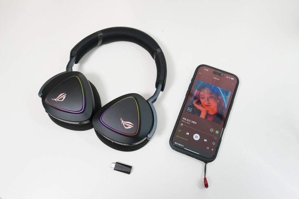 ASUS ROG DELTA II WIRELESS 게이밍 헤드셋 추천 리뷰 컴퓨터 헤드폰의 진화 이미지 12