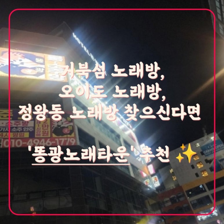 똥광노래타운 이미지