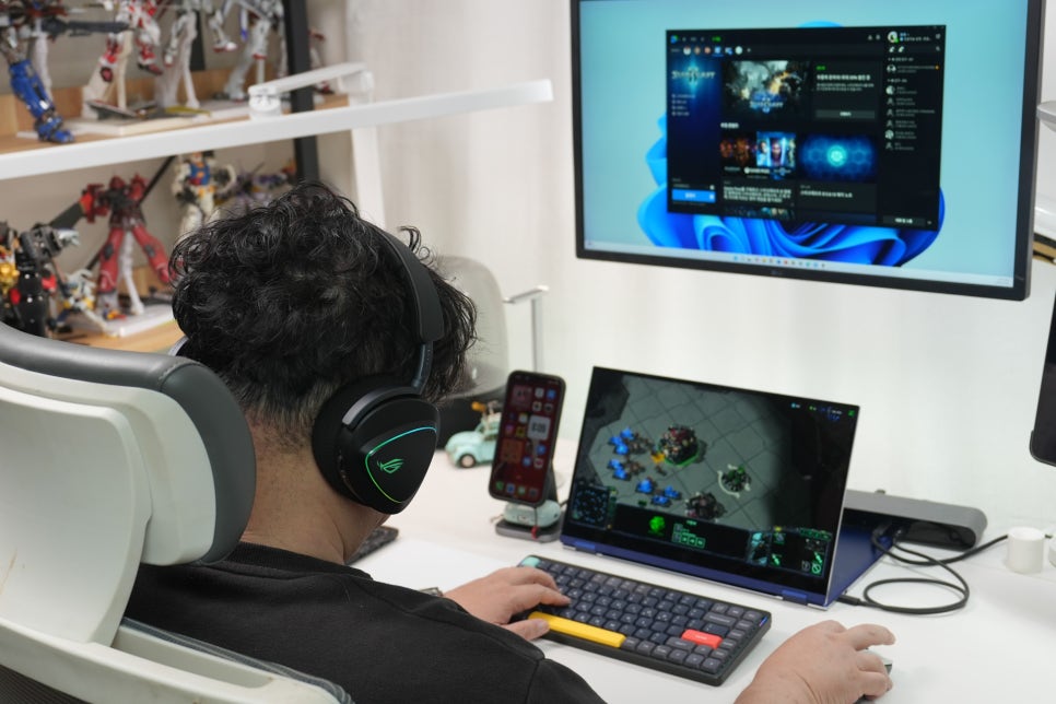 ASUS ROG DELTA II WIRELESS 게이밍 헤드셋 추천 리뷰 컴퓨터 헤드폰의 진화 이미지 2