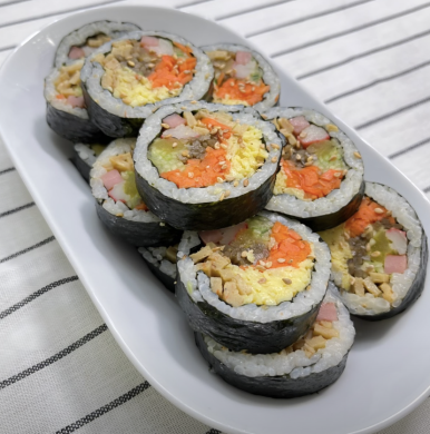 여기, 김밥 이미지
