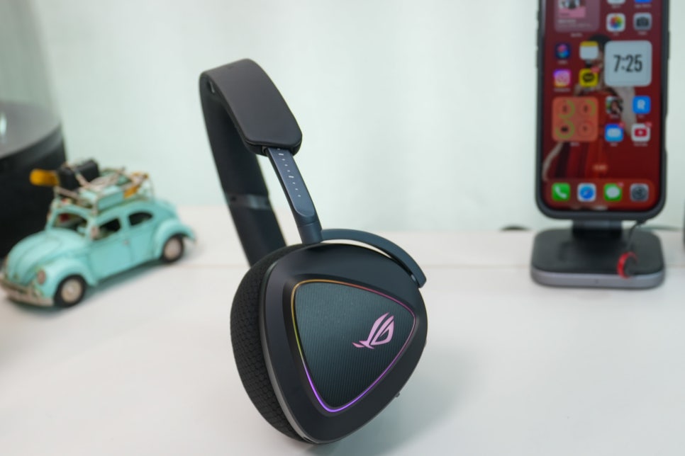 ASUS ROG DELTA II WIRELESS 게이밍 헤드셋 추천 리뷰 컴퓨터 헤드폰의 진화 이미지 10
