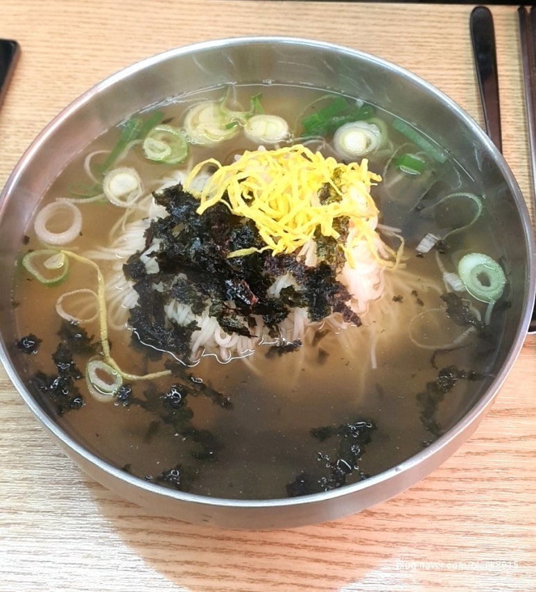 화곡면 멸치국수 이미지