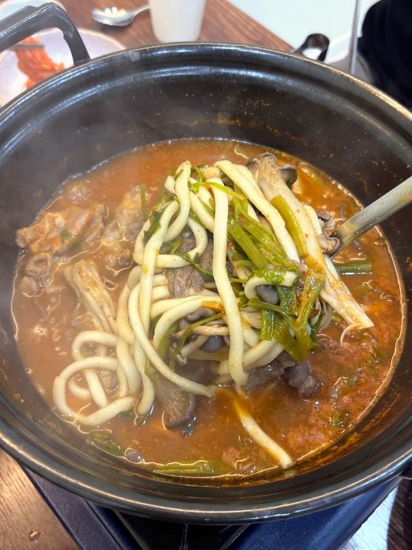 백일칼국수 이미지