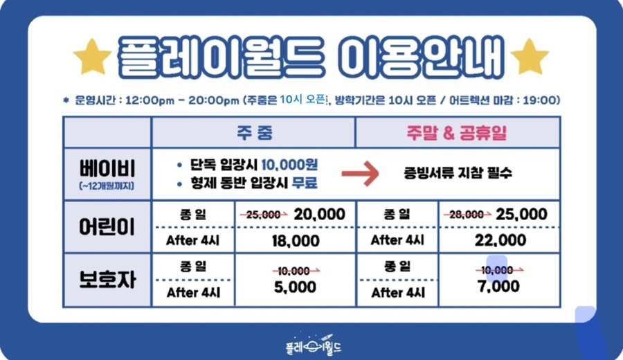 플레이월드 키즈카페 이미지