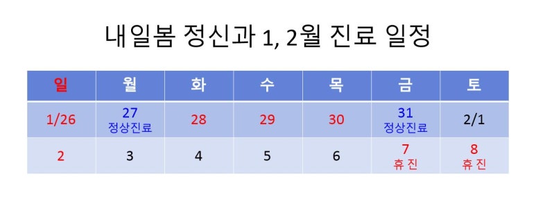 내일봄정신건강의학과 이미지