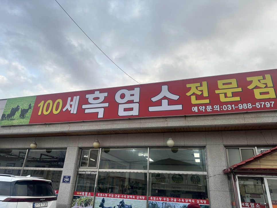 100세흑염소 이미지