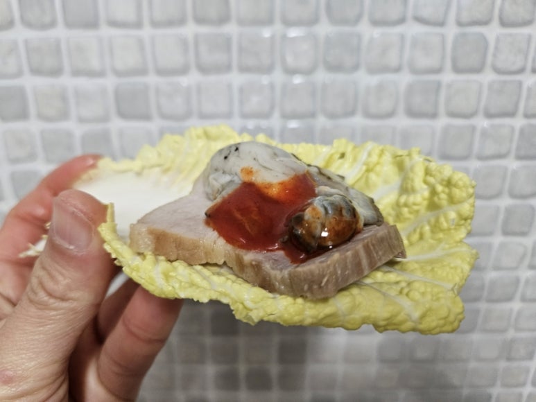 꽃 피우는 기와보쌈 이미지