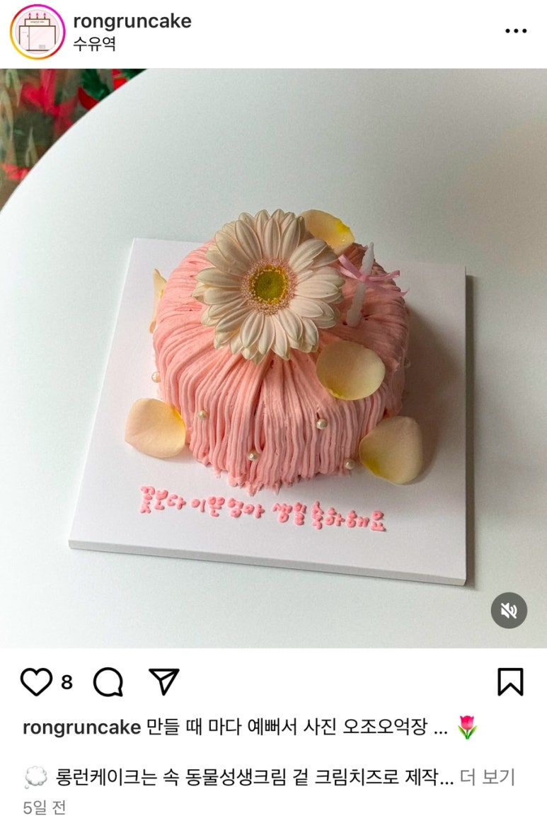롱런케이크 이미지