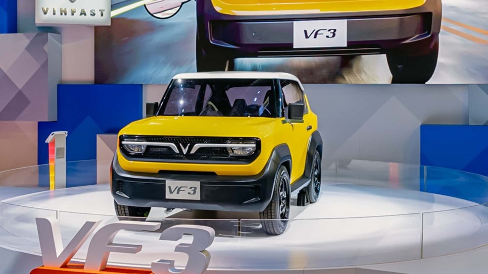 소형 전기 SUV 소개 베트남의 전기차 브랜드의  VinFast VF 3 이미지 6