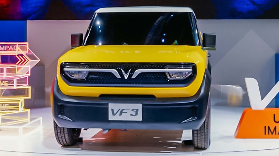소형 전기 SUV 소개 베트남의 전기차 브랜드의  VinFast VF 3 이미지 4
