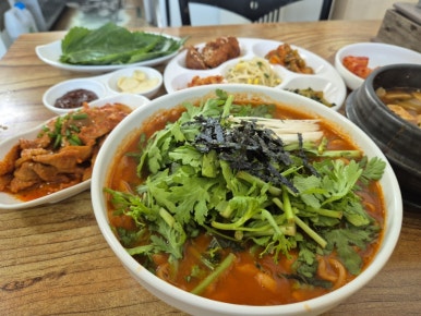 시골밥상냉면 이미지