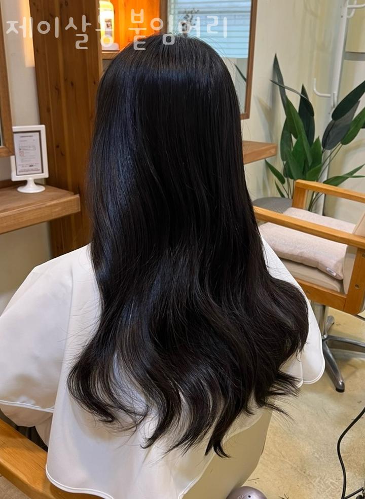 제이살롱 붙임머리 이미지