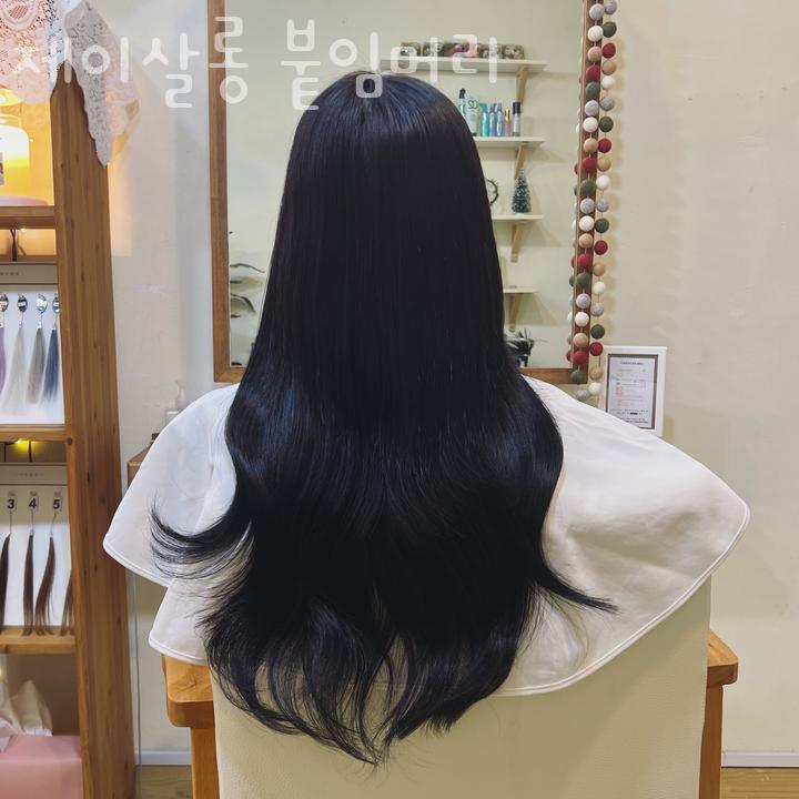 제이살롱 붙임머리 이미지