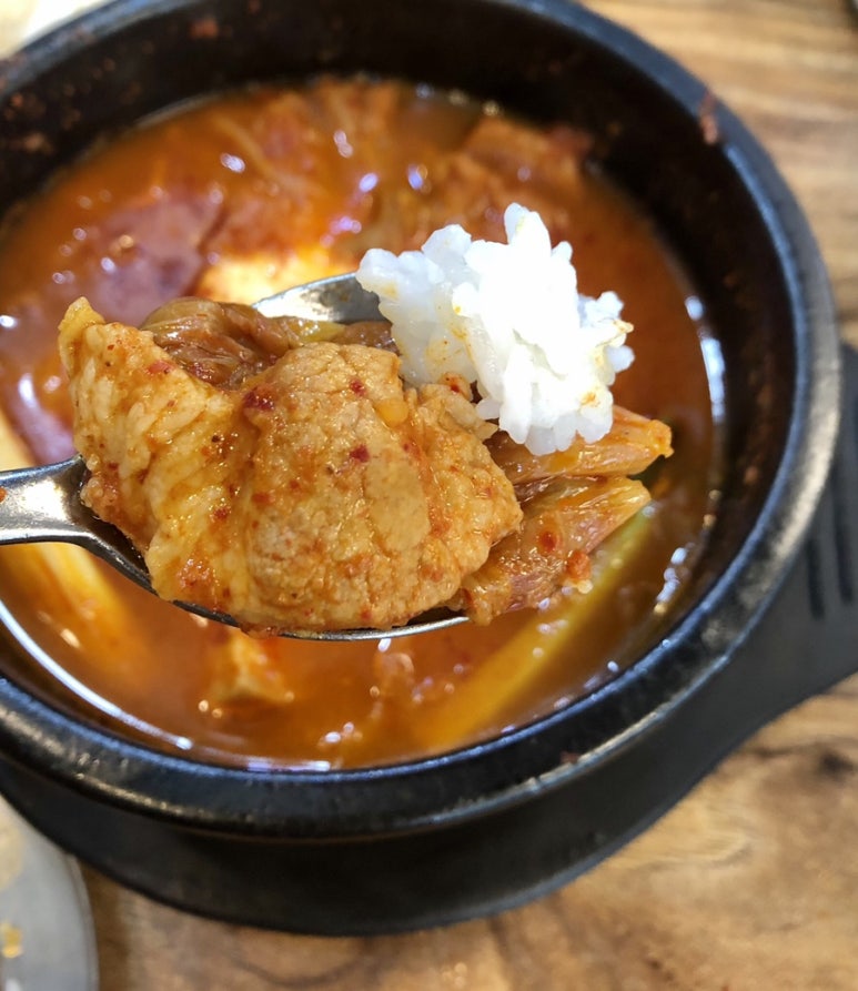 지리산 김치찌개 이미지