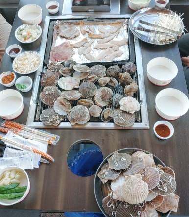 미남조개바다 이미지
