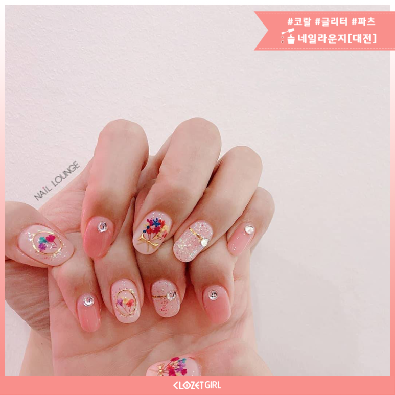 생화네일 이미지