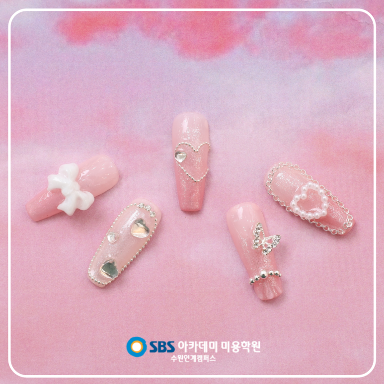 핑크네일 이미지