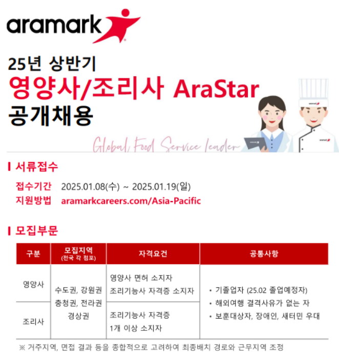 아라마크(주) 이미지