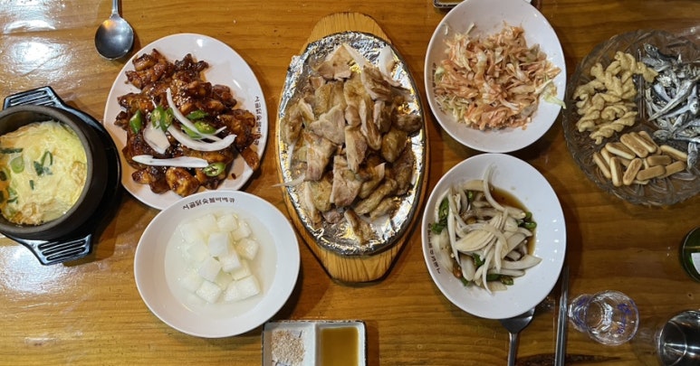 시골닭숯불바베큐 이미지