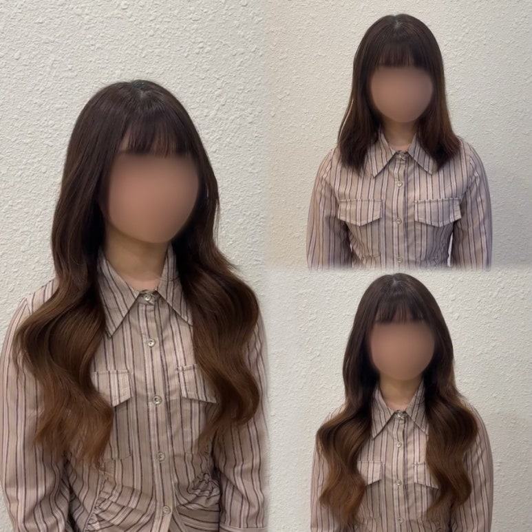 유잇다붙임머리 이미지
