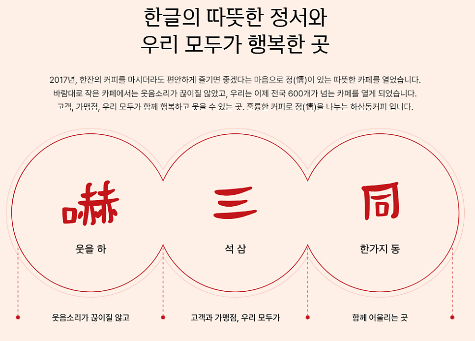 하삼동커피기장 이미지