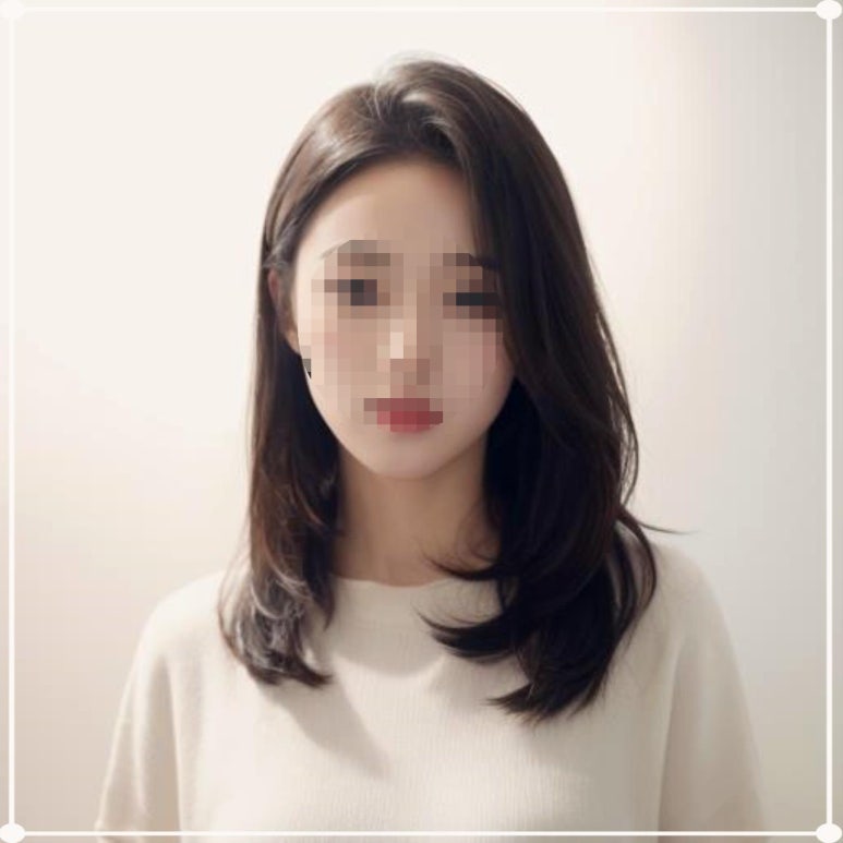 헤어센스 연출 이미지