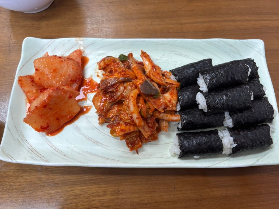 충무김밥 이미지