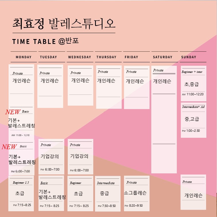 최효정발레스튜디오 이미지