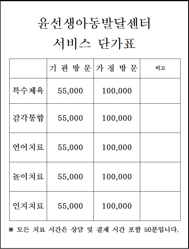 윤선생아동발달센터 이미지