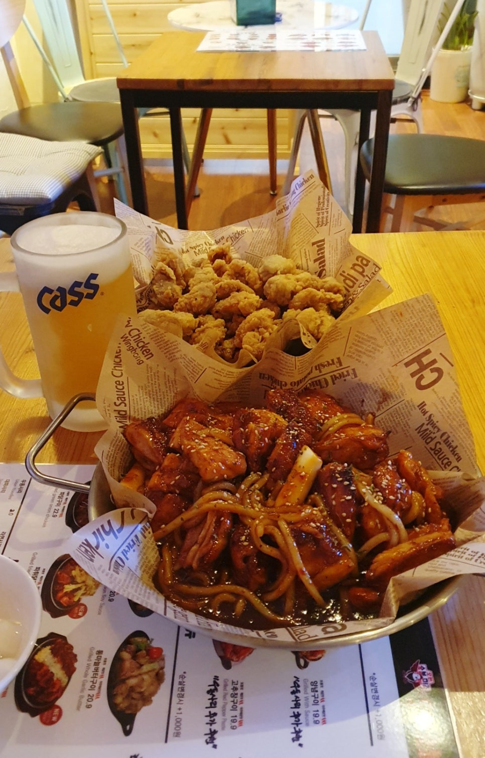 오븐숯불민족두마리치킨 이미지