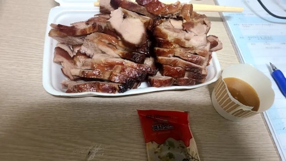 와구이닭 은근바베큐 이미지